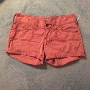 Mudd Mauve Mid Rise Shorts